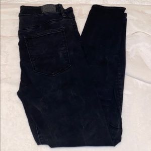 American Eagle Black Skinny Jeans
